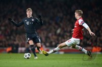 FUSSBALL INTERNATIONAL CHL ACHTELFINALE 12/13:  FC Arsenal London - FC Bayern Muenchen