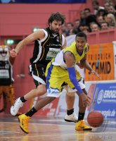 Basketball  1. Bundesliga  10/11  Walter Tigers Tuebingen - Phoenix Hagen