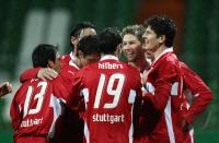 Fussball DFB Pokal Achtelfinale: Werder Bremen II - VfB Stuttgart