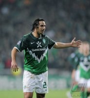 Fussball Champions League  Saison 2010/2011:  Claudio Pizarro (SV Werder Bremen)