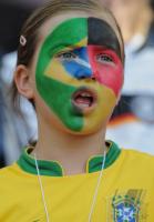 Fussball International  Frauen  Deutschland - Brasilien  FAN