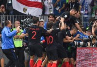 FUSSBALL WM 2018 Halbfinale: Kroatien - England