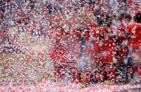 Fussball 1. Bundesliga  Saison  2012/2013:  Deutscher Meister 12/13 FC Bayern Muenchen