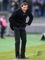 FUSSBALL SERIE A:  Trainer Massimilliano Allegri (AC Mailand)