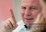 FUSSBALL  FC Bayern Muenchen Manager Uli Hoene&sect;
