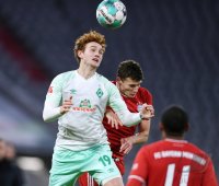 Fussball 1. Bundesliga Saison 20/21: FC Bayern Muenchen - SV Werder Bremen