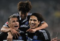 Fussball 1. Bundesliga  Saison 2011/2012 : JUBEL Robert Tesche (Hamburger SV)