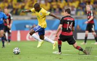 FUSSBALL WM 2014, HALBFINALE: Brasilien - Deutschland