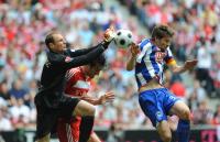 Fussball 1. Bundesliga: 07/08  Bayern Muenchen - Hertha BSC Berlin