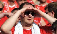 Fussball International EM 2012-Qualifikation:  Enttaeuschung bei Schweizer Fans