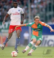 Fussball 1. Bundesliga: Hamburg - Bremen