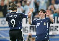 Fussball WM 2006: Argentinien - Serbien Montenegro