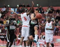 1. Basketball Bundesliga 2010/2011 Testspiel  Walter Tigers Tuebingen  - SIG Strasbourg