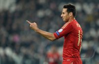 FUSSBALL INTERNATIONAL CHL VIERTELFINALE 12/13: Juventus Turin - FC Bayern Muenchen