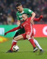 Fussball Bundesliga Saison 16/17: SV Werder Bremen - FC Bayern Muenchen