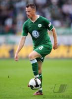 FUSSBALL 1. BUNDESLIGA, Wolfsburg: KRZYNOWEK Einzelaktion