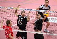 Volleyball 1. Bundesliga  Saison  14/15: TV Rottenburg  - Berlin Recycling Volleys