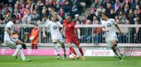 Fussball 1. Bundesliga Saison 15/16: FC Bayern Muenchen -  Eintracht Frankfurt