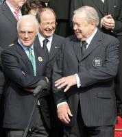 Fussball WM 2006: Empfang des Bayerischen Ministerpraesidenten