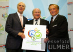 Offizielle Praesentation des Emblems fr die Weltmeisterschaft 2006