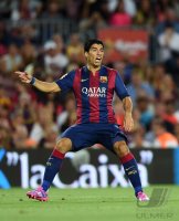 FUSSBALL International 2014/2015: Luis Suarez (Barca)