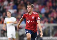 Fussball 1. Bundesliga Saison 18/19: FC Bayern Muenchen - Borussia Moenchengladbach