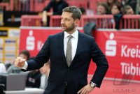 Basketball 1. Bundesliga 14/15 Hauptrunde: Walter Tigers Tuebingen - Crailsheim Merlins