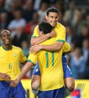 Fussball International Testspiel Norwegen - Brasilien