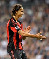 Fussball Champions League  Saison 2010/2011: Zlatan Ibrahimovic (AC Mailand)