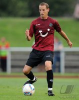 Fussball 1. Bundesliga, Testspiel: Hannover, SCHLAUDRAFF am Ball