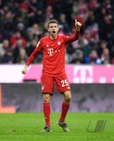 Fussball 1. Bundesliga Saison 19/20: FC Bayern Muenchen - VfL Wolfsburg
