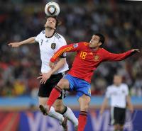 FUSSBALL WM 2010  HALBFINALE:  Deutschland - Spanien