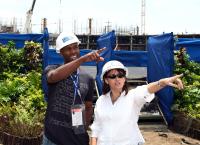 Fussball WM 2010 Stadion Durban