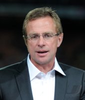 FUSSBALL CHL  Saison 10/11:  Trainer Ralf Rangnick (FC Schalke 04)