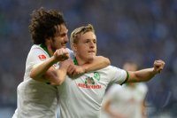 Fussball Saison 1. Bundesliga  Saison 2013/2014: FC Schalke 04 - SV Werder Bremen