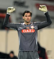 FUSSBALL  UEFA Europa League  10/11:  Torwart Marc Ziegler (VfB Stuttgart)