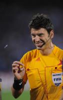 FUSSBALL  International CHL 09/10: Schiedsrichter Busacca (SUI)