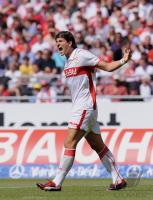 FUSSBALL 1. BUNDESLIGA: GOMEZ (VfB Stuttgart)