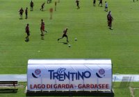 Fussball 1. Bundesliga Saison   2011/2012 : Uebersicht vom  Training Platz in Arco