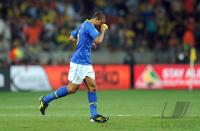 FUSSBALL WM 2010, VIERTELFINALE: Holland - Brasilien