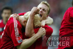 Fussball 1. Bundesliga: Leverkusen - 60 Muenchen, Jubel Leverkusen