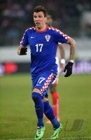Fussball International Testspiel: Mario Mandzukic (Kroatien)