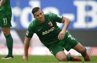 Fussball, 1. Bundesliga  Saison 2014/2015: Hamburger SV - FC Augsburg