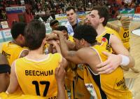 Bsaketball 1. Bundesliga Walter Tigers Tuebingen 65-60  Skyliners Frankfurt