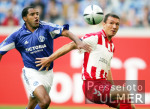 Fussball Uefa-Cup, Schalke - Metalurgs, Zweikampf