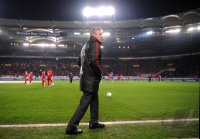 Fussball 1. Bundesliga :  Trainer Jupp Heynckes  (FC Bayern Muenchen)