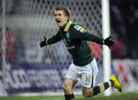 FUSSBALL, 1. BUNDESLIGA, 21. Spieltag: Werder - Berlin