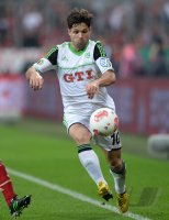 FUSSBALL DFB POKAL  Saison 2012/2013:  FC Bayern Muenchen - VfL Wolfsburg