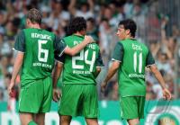 Fussball: DFB Pokal, 1. Hauptrunde: Werder Bremen,