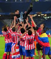 FUSSBALL, EUROPA LEAGUE FINALE : Atletico Madrid - FC Fulham